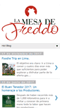 Mobile Screenshot of lamesadefreddo.com